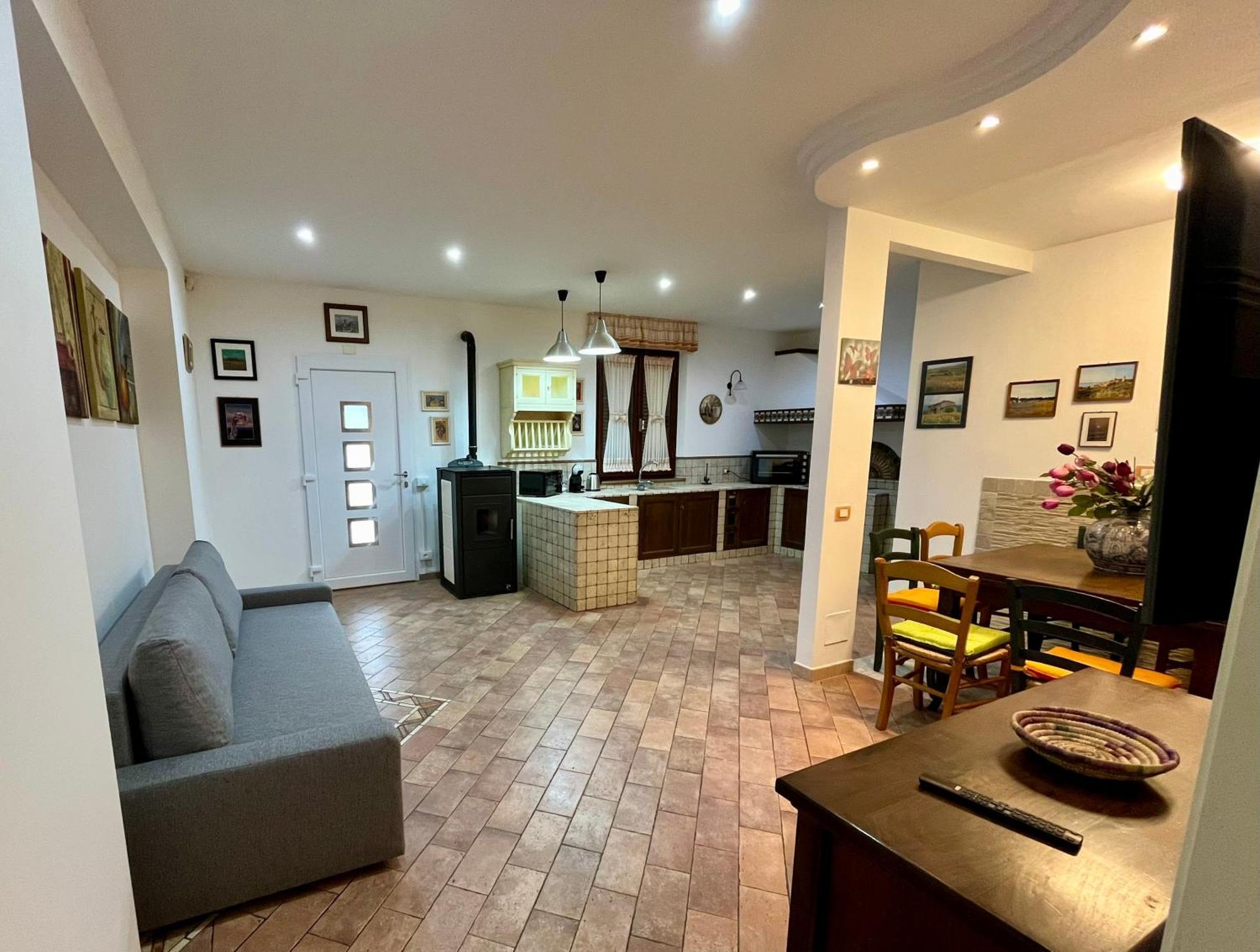 Villa La Rosa Dei Venti 'Scirocco' Casale Marittimo Esterno foto
